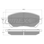 TOMEX Brakes Bremsbelagsatz, Scheibenbremse